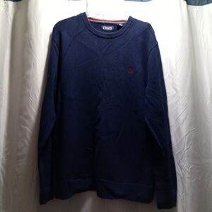 CHAPS Men's Navy Sweater